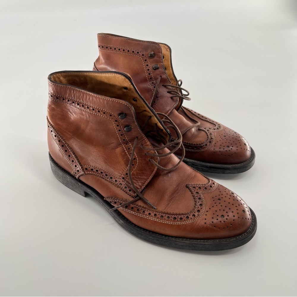 Vero Cuoio genuine leather boot , mens size 8 usa 41 European made in italy